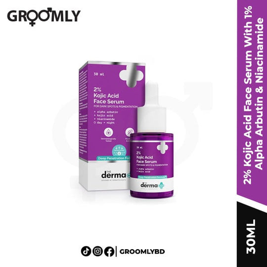 The Derma Co 2% Kojic Acid Face Serum With 1% Alpha Arbutin & Niacinamide- 30ml