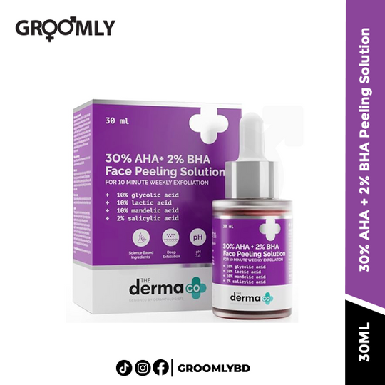 The Derma Co 30% AHA + 2% BHA Peeling Solution - 30ml