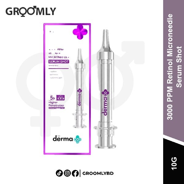 The Derma Co Retinol Microneedle Serum Shot 10g available in Bangladesh