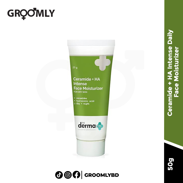 The Derma Co Ceramide + HA Intense Daily Face Moisturizer 50gm