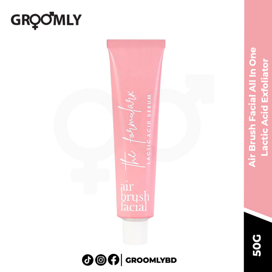 The Formularx Air Brush Facial All In One Lactic Acid Exfoliator- 50g