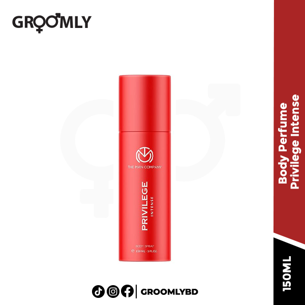 The Man Company Body Perfume | Privilege Intense (150 ML)