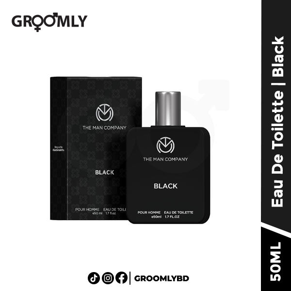 The Man Company Black Edt Perfume For Men 50ML