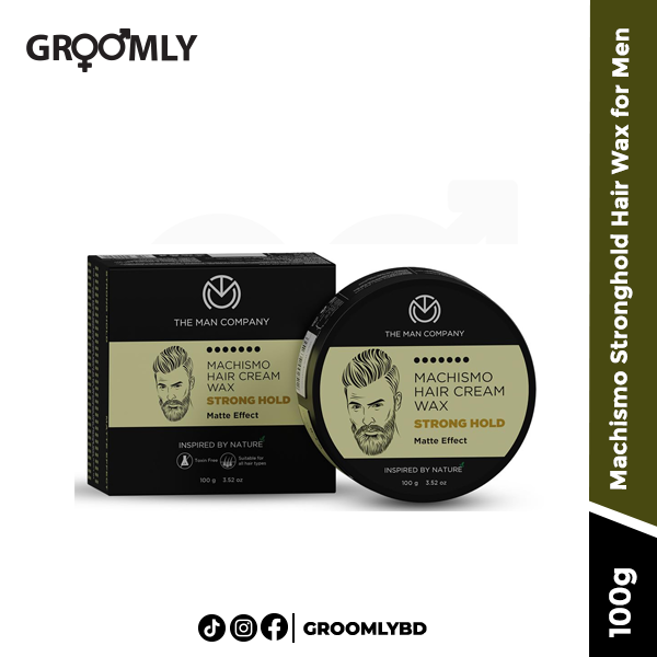 The Man Company Machismo Stronghold Hair Wax for Men- 100g