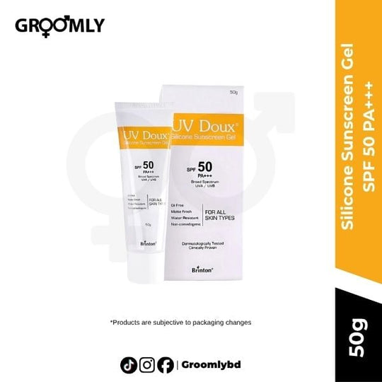 UV Doux Silicone Sunscreen Gel SPF 50 PA+++ 50g