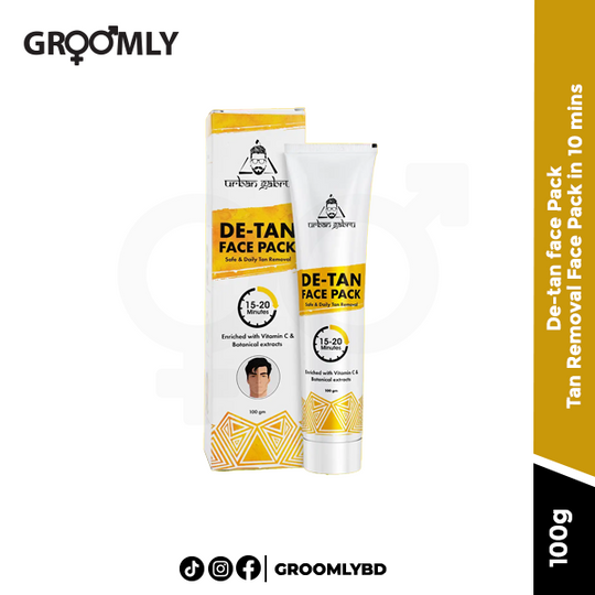 UrbanGabru De-tan face Pack 100gm Tan Removal Face Pack in 10 mins
