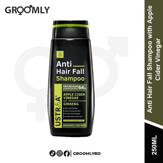 Ustraa Anti Hair Fall Shampoo with Apple Cider Vinegar 250ml available in Bangladesh