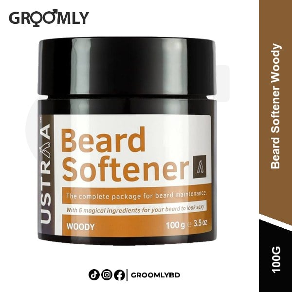 Ustraa Beard Softener Woody 100g available in Bangladesh