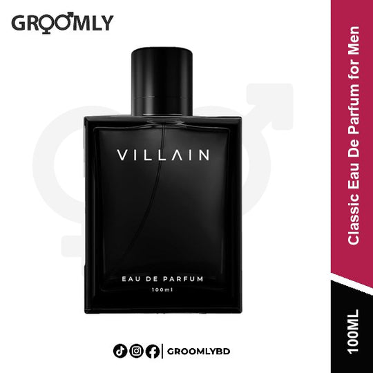 Villain Classic Eau De Parfum for Men 100ml available in Bangladesh