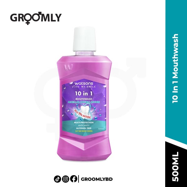 Watsons 10 In 1 Mouthwash 500ml