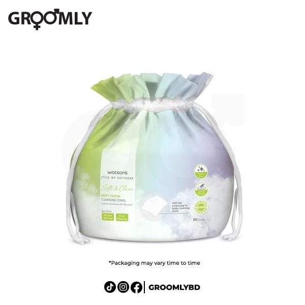 Watsons Soft Facial Cleansing Towel