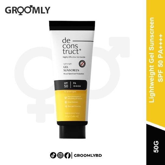 Deconstruct Lightweight Gel Sunscreen SPF 50 PA++++ 50g tube